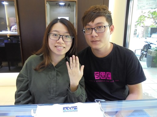 AMC鑽石婚戒 AMC高品質對戒 結婚對戒推薦 情侶戒指  婚戒