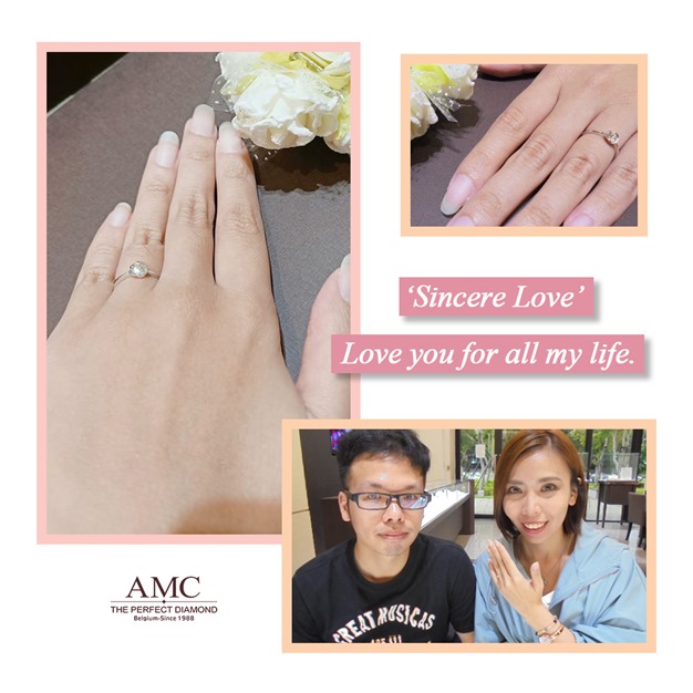 AMC鑽石婚戒 結婚 對 戒 求婚鑽戒 婚戒 對戒  AMC鑽石