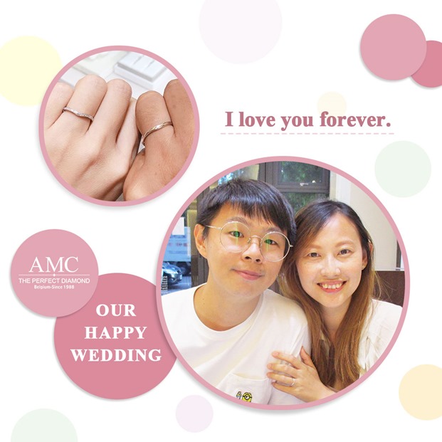 AMC鑽石-情侶戒指-鑽石-項鍊-鑽石-結婚對戒-線戒-求婚-鑽戒