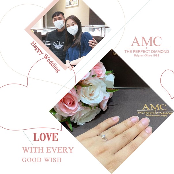 AMC鑽石婚戒 AMC高品質對戒 婚戒 結婚對戒推薦 情侶戒指