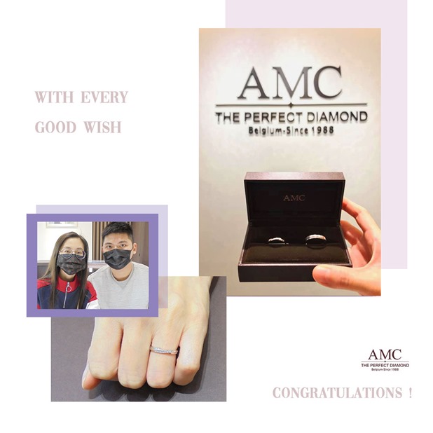 AMC鑽石婚戒-AMC高品質對戒-婚戒-結婚對戒推薦-情侶戒指