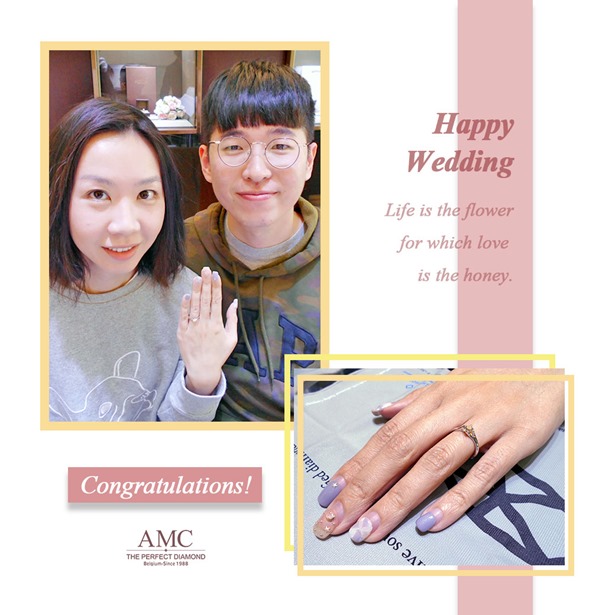 AMC鑽石婚戒-婚戒推薦　鑽石-結婚對戒-求婚鑽戒-鑽石推薦-結婚-對-戒-鑽戒-推薦