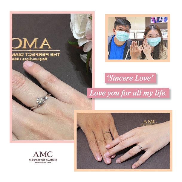 AMC鑽石婚戒-AMC高品質對戒-婚戒-結婚對戒推薦-情侶戒指
