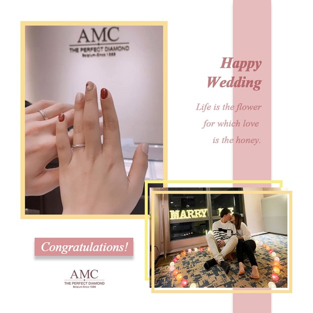 AMC鑽石-情侶戒指-鑽石-項鍊-鑽石-結婚對戒-線戒-求婚-鑽戒