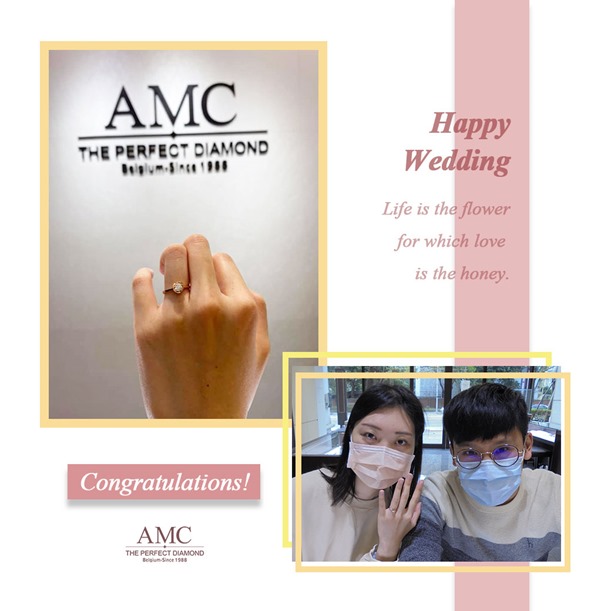 AMC鑽石婚戒-AMC高品質對戒-婚戒-結婚對戒推薦