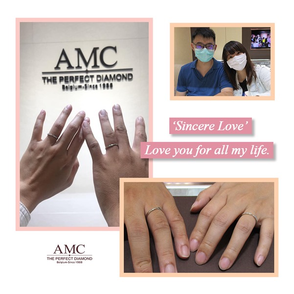 CP值超高婚戒品牌 AMC高品質對戒，訂婚鑽戒，結婚對戒，求婚鑽戒，婚戒推薦