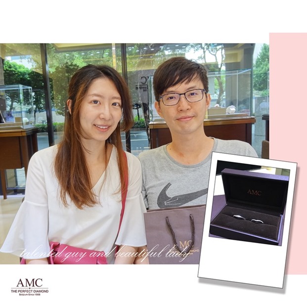 AMC鑽石婚戒 平價婚戒品牌推薦 結婚對戒推薦 GIA鑽戒 求婚鑽戒推薦， 訂婚鑽戒，結婚對戒，婚戒推薦