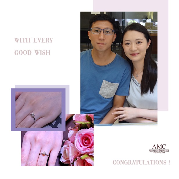 AMC鑽石婚戒-好評婚戒品牌-CP值超高婚戒品牌-AMC高品質對戒，訂婚鑽戒，結婚對戒，求婚鑽戒，婚戒推薦