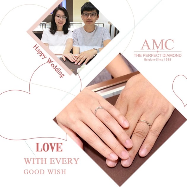 AMC鑽石婚戒鑽戒推薦，婚戒品牌婚戒、對戒，推薦專屬結婚戒指， 婚戒推薦，鑽石，台北婚戒