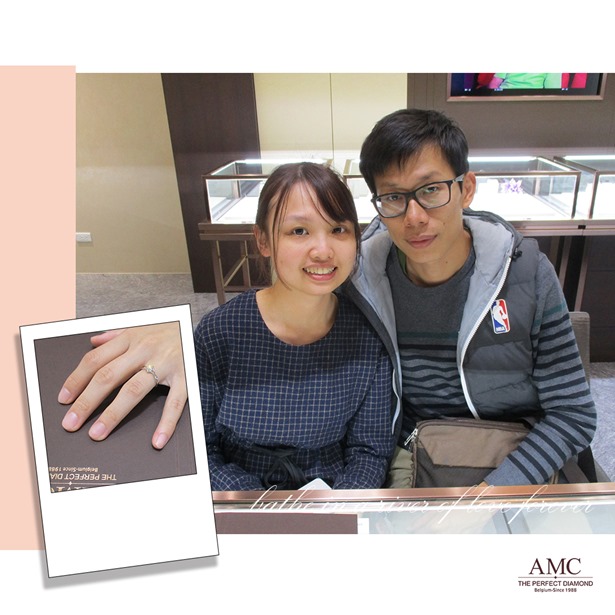 AMC鑽石婚戒 好評婚戒品牌 CP值超高婚戒品牌 AMC高品質對戒，訂婚鑽戒，結婚對戒，求婚鑽戒，婚戒推薦