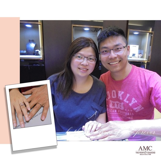 AMC鑽石婚戒 平價婚戒品牌推薦 結婚對戒推薦 GIA鑽戒 求婚鑽戒 訂婚鑽戒，結婚對戒