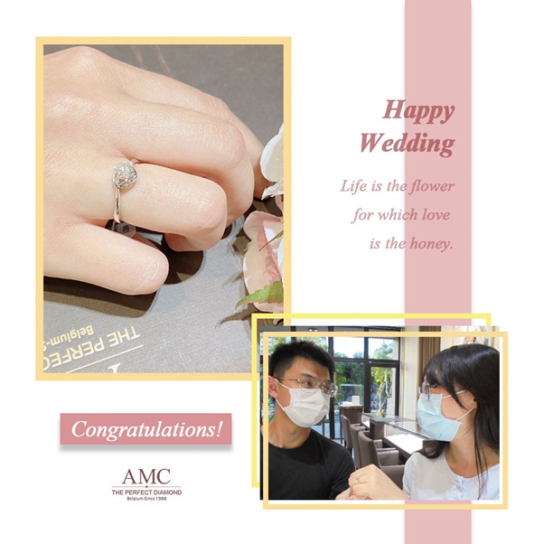 AMC鑽石婚戒-AMC高品質對戒-婚戒-結婚對戒推薦