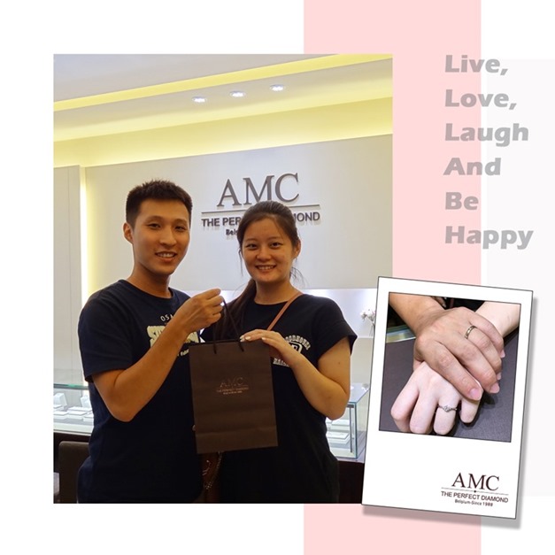 AMC鑽石婚戒 平價婚戒品牌推薦 結婚對戒推薦 GIA鑽戒 求婚鑽戒推薦， 訂婚鑽戒，結婚對戒，婚戒推薦