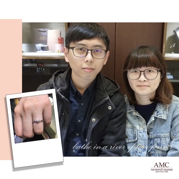 AMC鑽石婚戒 平價婚戒品牌推薦 結婚對戒推薦 GIA鑽戒 求婚鑽戒推薦， 訂婚鑽戒，結婚對戒，婚戒推薦