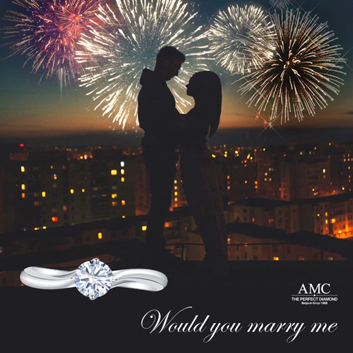 AMC鑽石婚戒求婚鑽戒跨年求婚結婚對戒鑽戒1