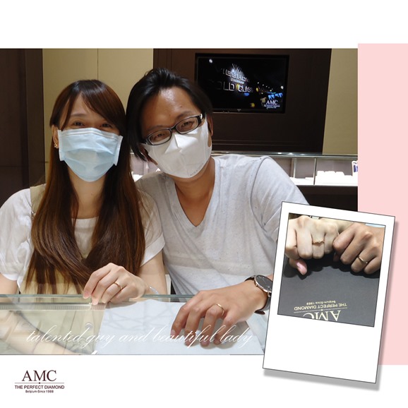 AMC鑽石婚戒 平價婚戒品牌推薦 結婚對戒推薦 GIA鑽戒 求婚鑽戒 訂婚鑽戒