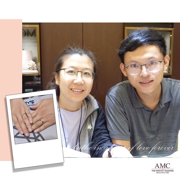 AMC鑽石婚戒 平價婚戒品牌推薦 結婚對戒推薦 GIA鑽戒 求婚鑽戒推薦， 訂婚鑽戒，結婚對戒，婚戒推薦