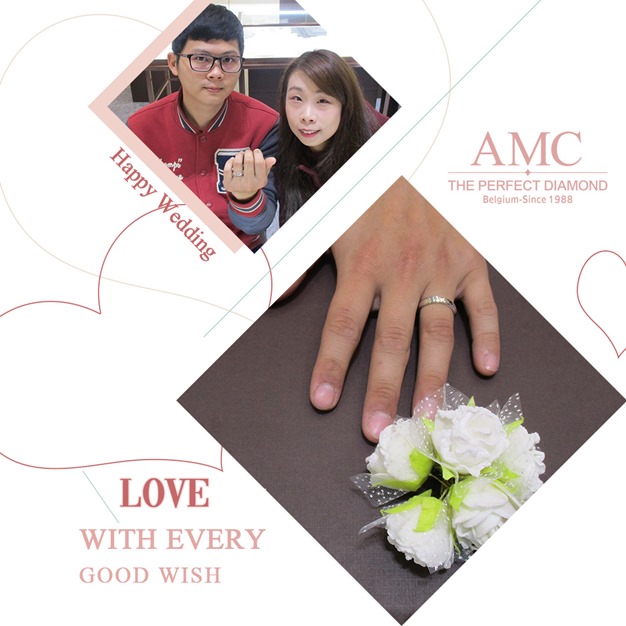 AMC鑽石婚戒 平價婚戒品牌推薦 結婚對戒推薦 GIA鑽戒 求婚鑽戒推薦， 訂婚鑽戒，結婚對戒，婚戒推薦