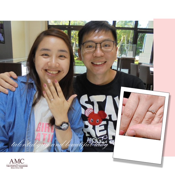 AMC鑽石婚戒 好評婚戒品牌 CP值超高婚戒品牌台北 AMC高品質對戒，訂婚鑽戒，結婚對戒，求婚鑽戒，婚戒推薦