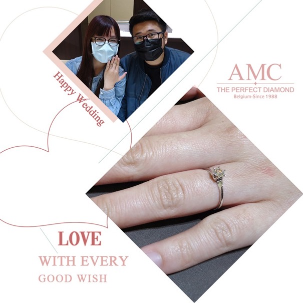 AMC鑽石婚戒鑽戒推薦，網友十大婚戒品牌，結婚對戒，求婚鑽戒，求婚戒指，對戒