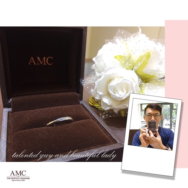 AMC鑽石婚戒 平價婚戒品牌推薦 結婚對戒推薦 GIA鑽戒 求婚鑽戒 訂婚鑽戒，婚戒推薦