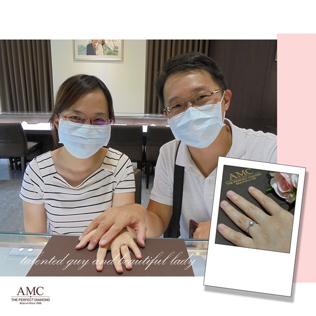 AMC鑽石婚戒 平價婚戒品牌推薦 結婚對戒推薦 GIA鑽戒 求婚鑽戒推薦， 訂婚鑽戒，結婚對戒，婚戒推薦