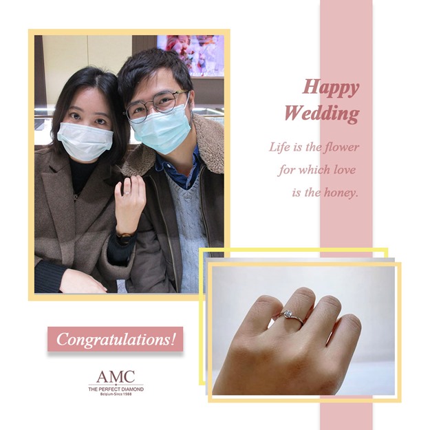 AMC鑽石婚戒-AMC高品質對戒-婚戒-結婚對戒推薦