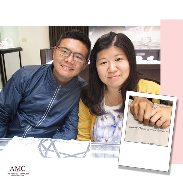 AMC鑽石婚戒 平價婚戒品牌推薦 結婚對戒推薦 GIA鑽戒 求婚鑽戒 訂婚鑽戒，結婚對戒