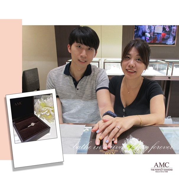 AMC鑽石婚戒 平價婚戒品牌推薦 結婚對戒推薦 GIA鑽戒 求婚鑽戒推薦， 訂婚鑽戒，結婚對戒，婚戒推薦