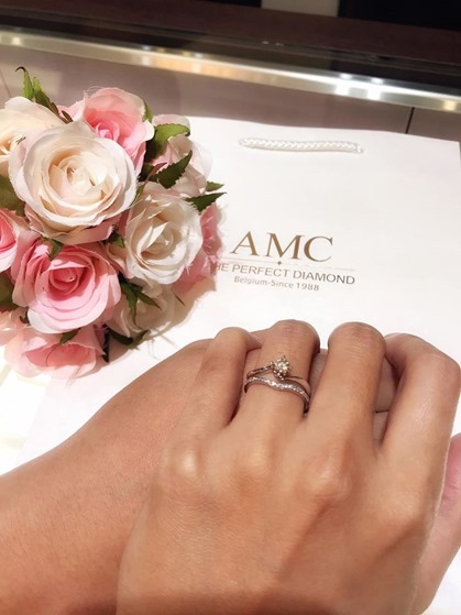 AMC鑽石婚戒 好評婚戒品牌 CP值超高婚戒品牌中壢 AMC高品質對戒，訂婚鑽戒，結婚對戒，求婚鑽戒，婚戒推薦