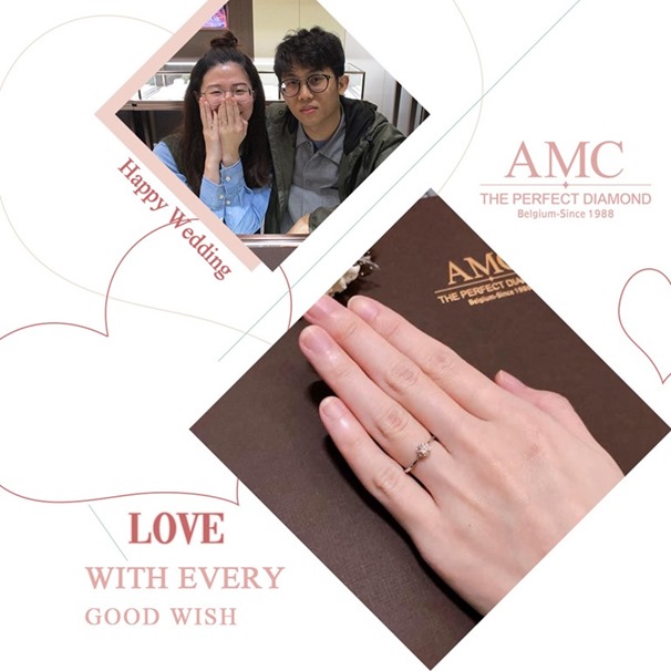 AMC鑽石婚戒鑽戒推薦，網友十大婚戒品牌，結婚對戒，求婚鑽戒，求婚戒指，對戒