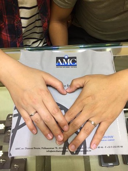 AMC鑽石婚戒鑽戒0512黃香菇 AMC鑽石婚戒鑽戒0512黃香菇