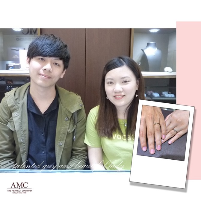 AMC鑽石婚戒 平價婚戒品牌推薦 結婚對戒推薦 GIA鑽戒 求婚鑽戒 訂婚鑽戒，結婚對戒