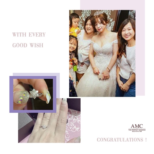 AMC鑽石婚戒 平價婚戒品牌推薦 結婚對戒推薦 GIA鑽戒 求婚鑽戒 訂婚鑽戒，結婚對戒