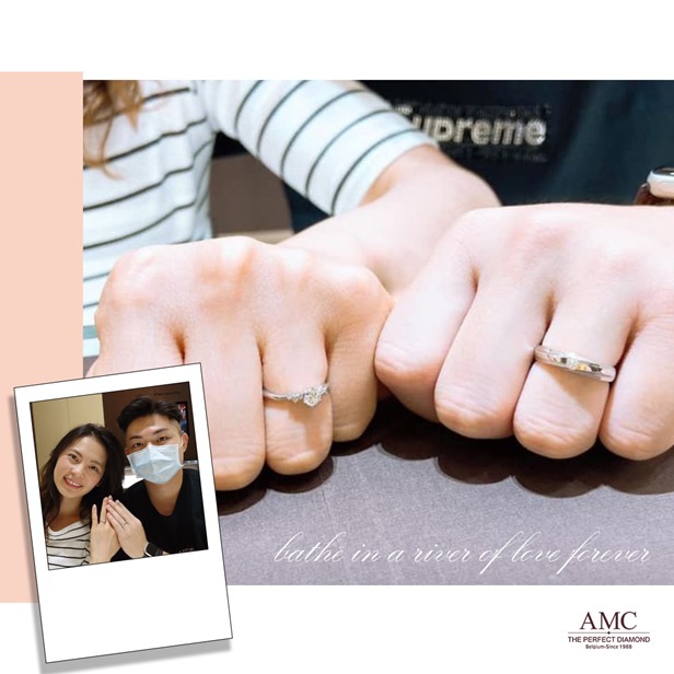AMC鑽石婚戒 好評婚戒品牌 CP值超高婚戒品牌台北 AMC高品質對戒，訂婚鑽戒，結婚對戒，求婚鑽戒，婚戒推薦