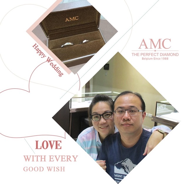 AMC鑽石婚戒 好評婚戒品牌 CP值超高婚戒品牌  AMC高品質對戒，訂婚鑽戒，結婚對戒，求婚鑽戒，婚戒推薦