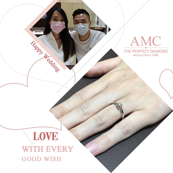 AMC鑽石婚戒鑽戒推薦，網友十大婚戒品牌，結婚對戒，求婚鑽戒，求婚戒指，對戒