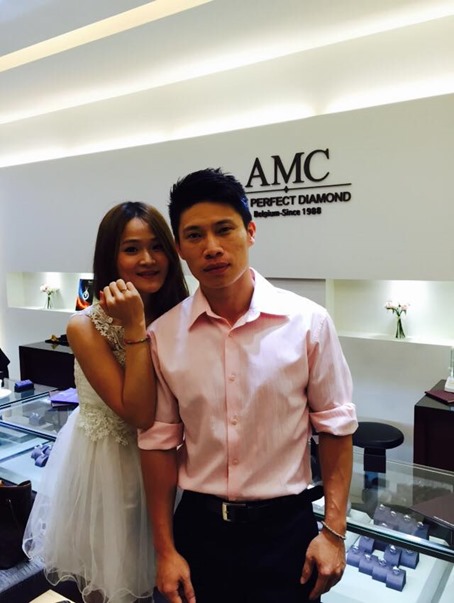AMC鑽石婚戒鑽戒20151008Betty Chen AMC鑽石婚戒鑽戒20151008Betty Chen